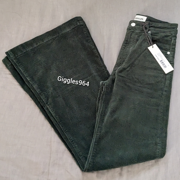 ROLLA'S East Coast Flare Cords Corduroy Pants Jeans - Picture 8 of 8